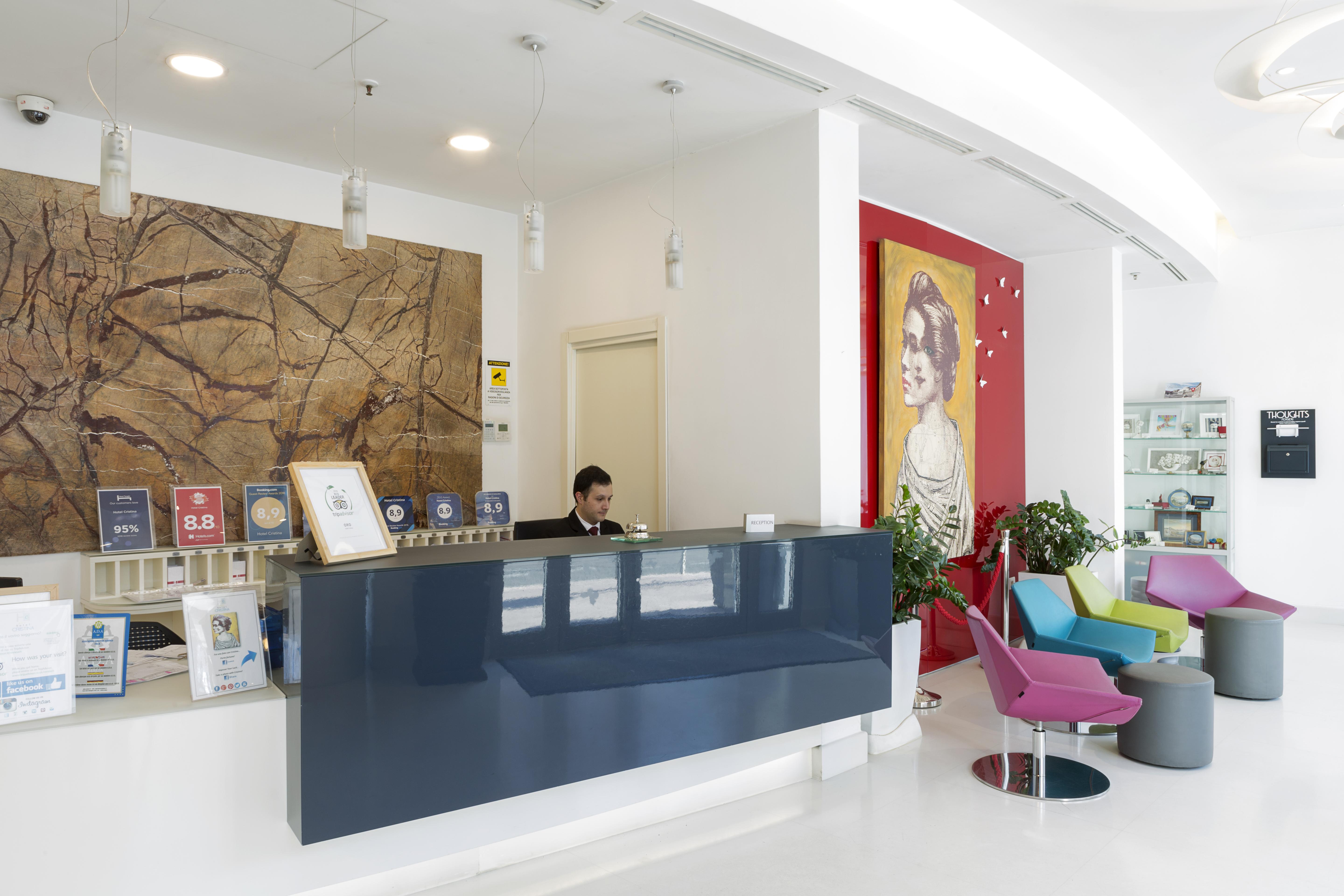 Hotel Cristina Napoli Bagian luar foto
